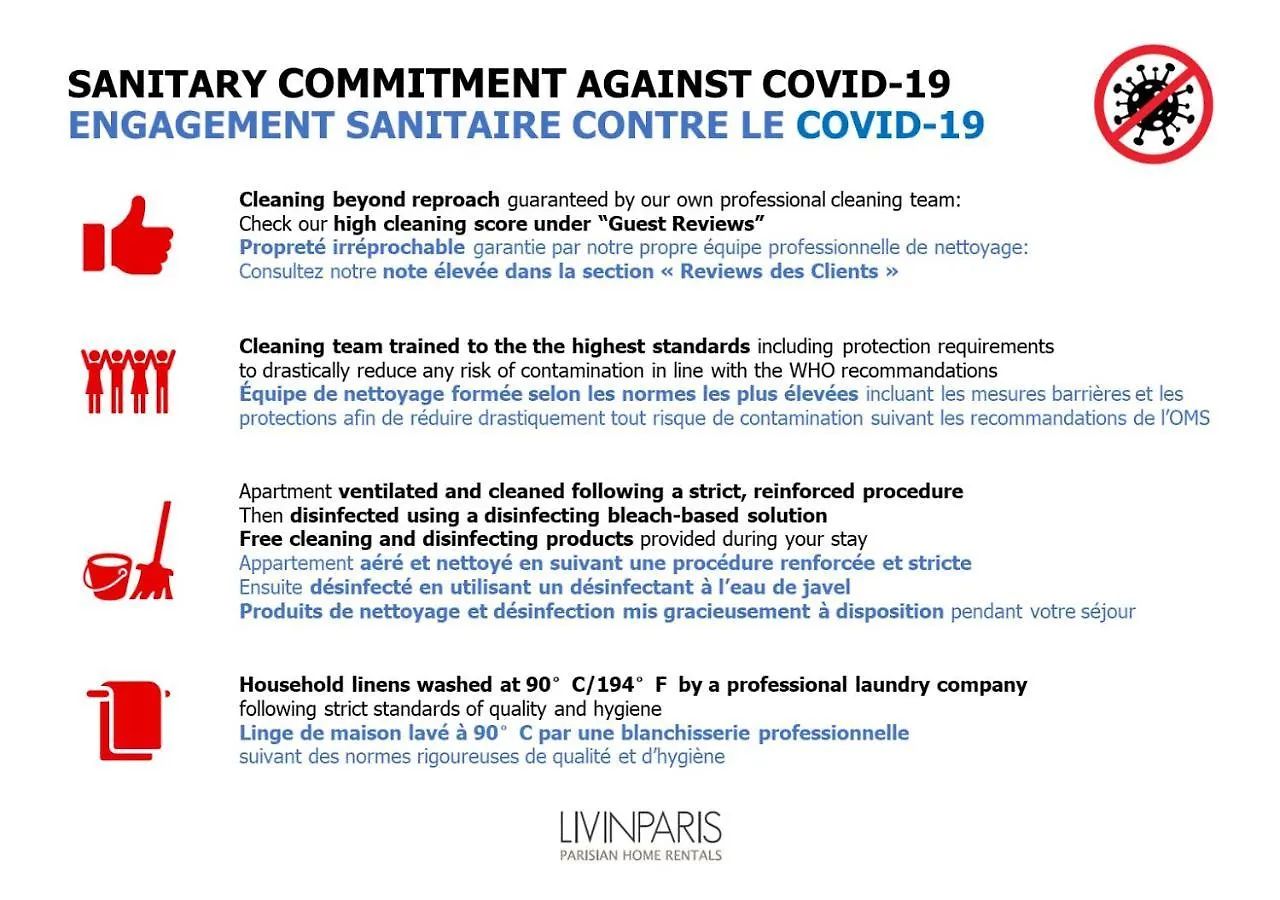 Livinparis - Luxury Ac 3 Bedrooms Le Marais I *